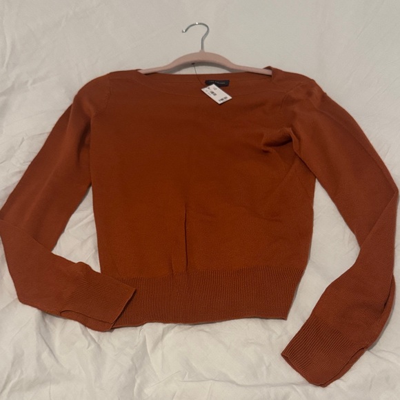 The Limited Sweaters - The Limited Women's Burnt Orange Sweater